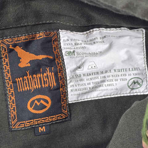 Maharishi Combat Utility Cargo Trousers Green Men's Medium