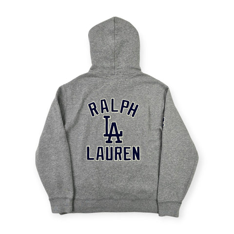 Polo Ralph Lauren LA Dodgers Baseball Hoodie Grey Men's Large