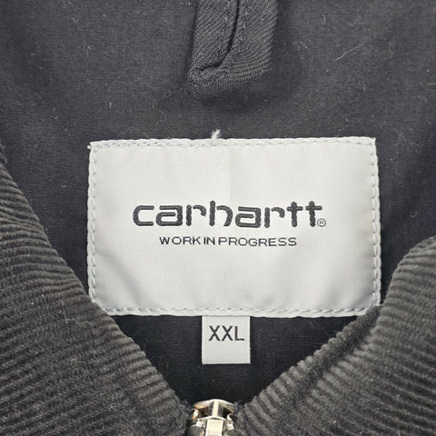 Carhartt WIP Detroit Bomber Jacket Black Men's XXL