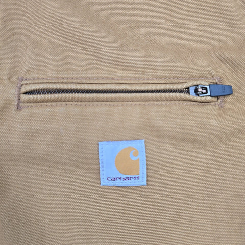 Carhartt Detroit Y2K Workwear Blanket Lined Jacket Brown Men's XXL