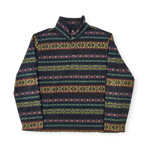 Polo Ralph Lauren Y2K Fair Isle Pattern Fleece Men's XXL