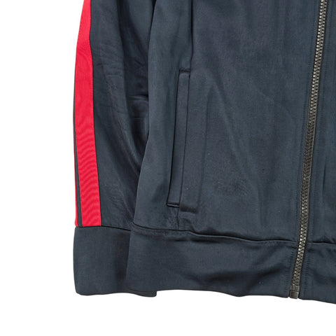 Burberry High Shine Technical Track Jacket Black Men's Small