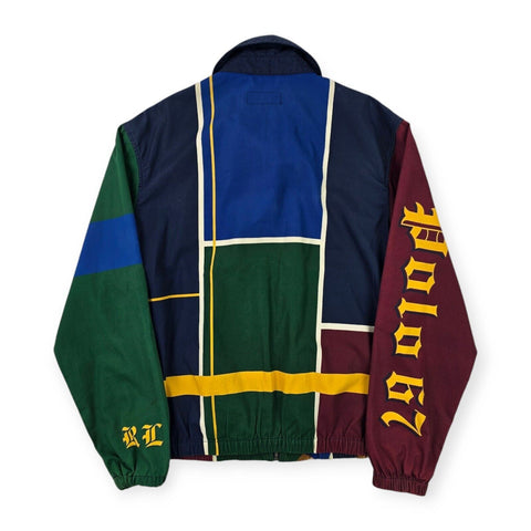 Polo Ralph Lauren Rugby Graphic Colourblock Harirngton Jacket Men's Medium