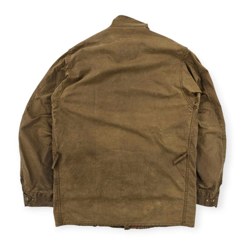 Barbour International Steve McQueen Washington Waxed Jacket Brown Men's Medium