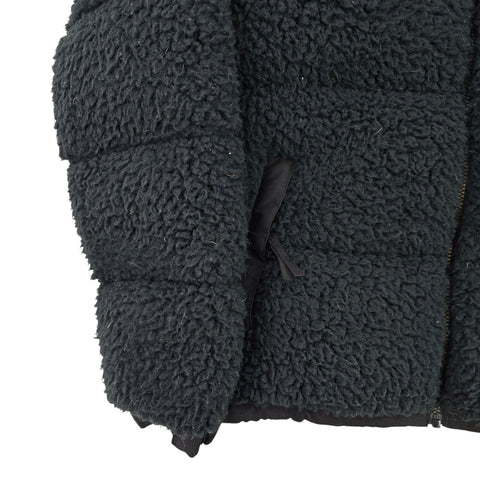 The North Face Nuptse High Pile Sherpa Down Puffer Jacket Black Men's Small