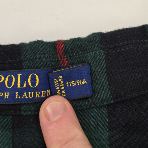 Polo Ralph Lauren Tartan Plaid Sportscoat Blazer Jacket Men's Medium