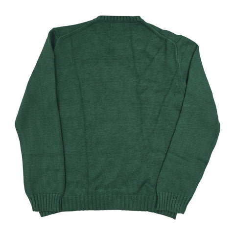 Polo Ralph Lauren USA Flag Knitted Jumper Green Men's XL